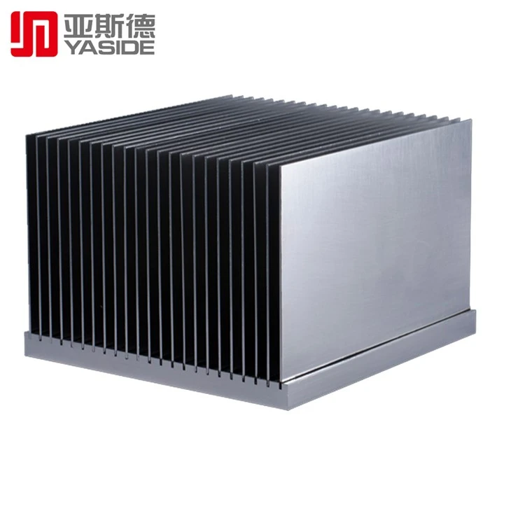 CNC Machining Anodize Large Extrusion Profile Extruded Alloy Aluminum Heat Sink