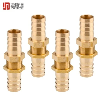 CNC İşleme Pirinç Bölme Boru Bağlantısı